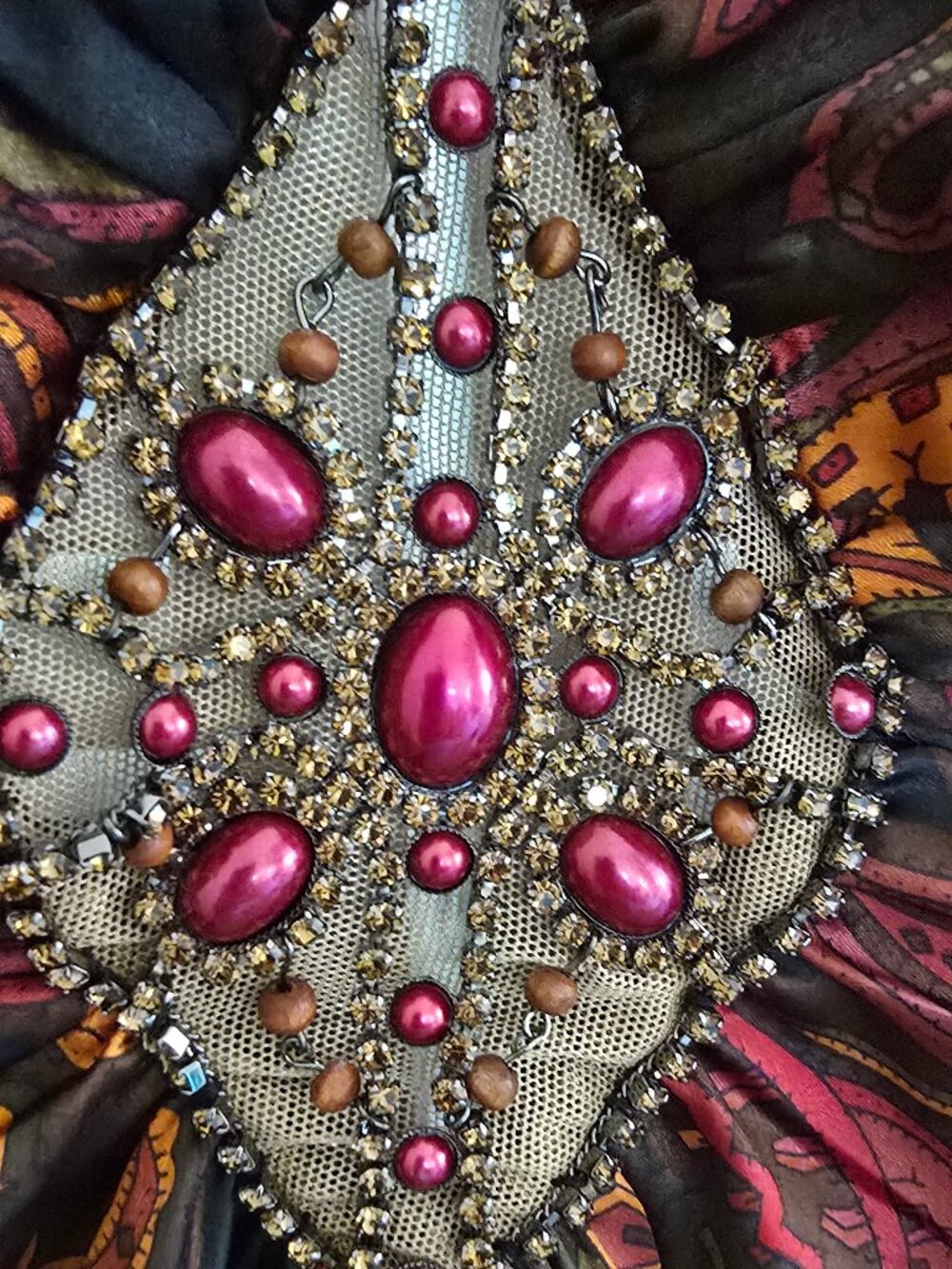 Cache Halter Beaded Top - Picture 3 of 6